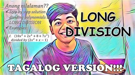 division in tagalog|Division in Tagalog, translation, English.